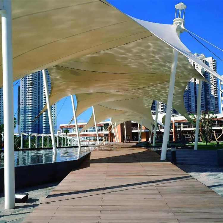 黄山膜结构景观棚