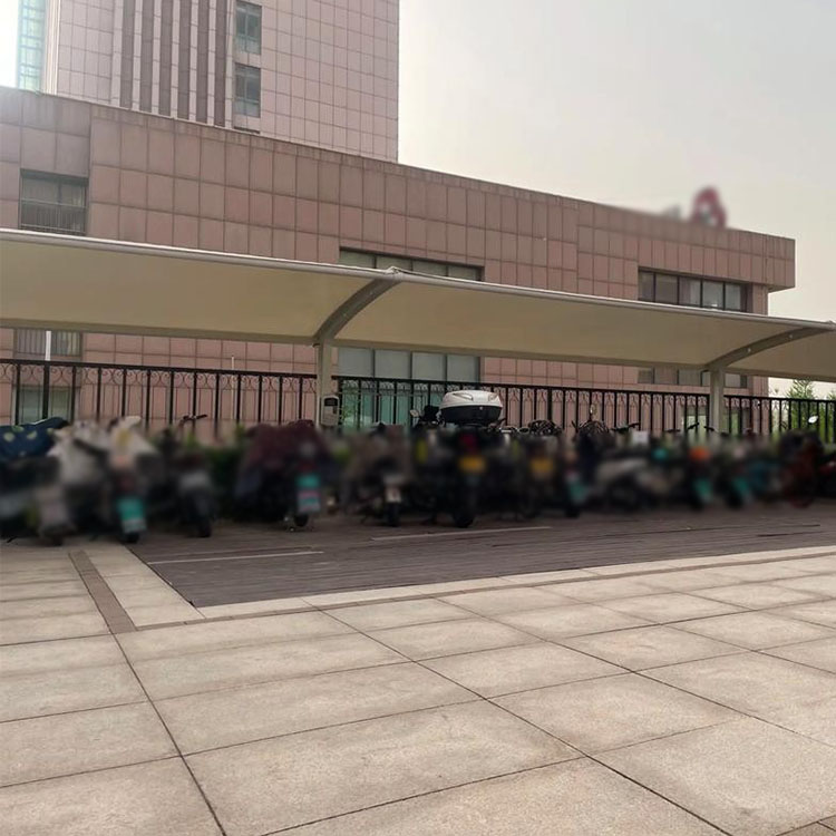 黄山膜结构电动车棚