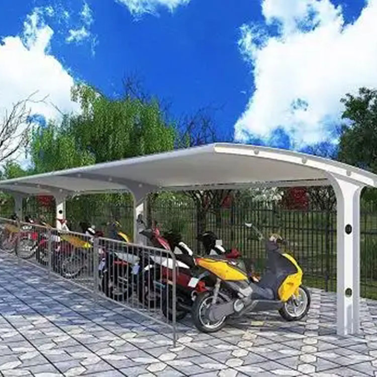 黄山膜结构电动车棚